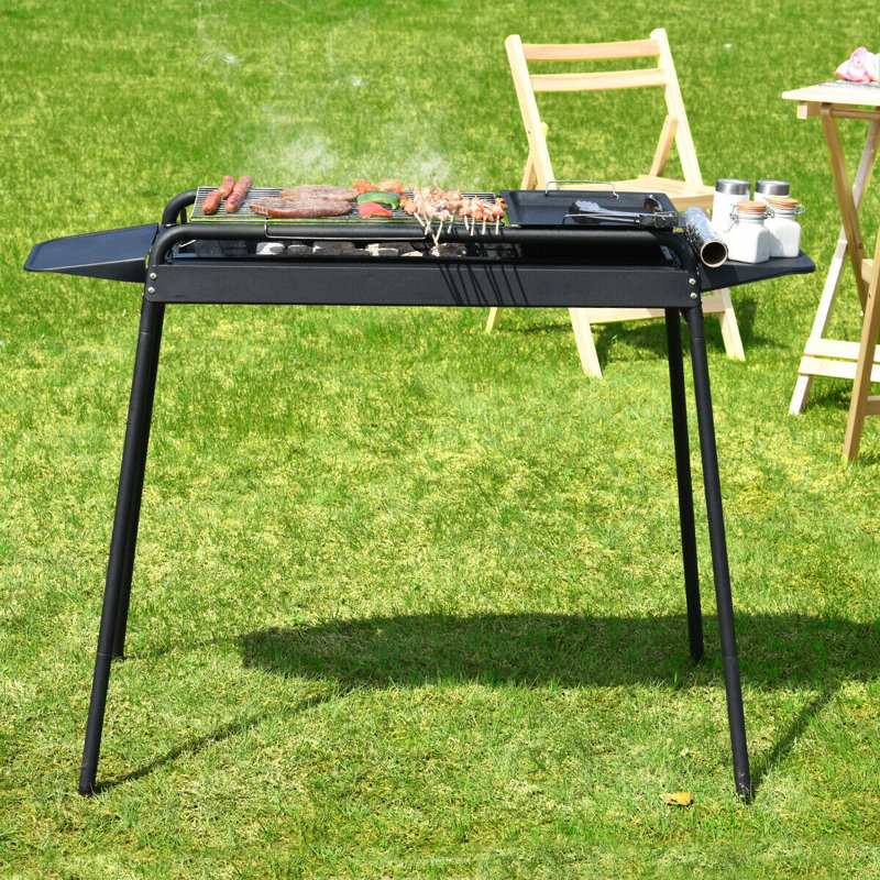 bbq adjustable height